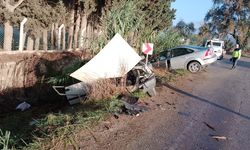 Ödemiş'te iki korkutan kaza: Çok sayıda yaralı var