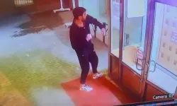 Akılalmaz görüntü! Durup dururken cami kapısına saldırdı