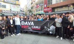 CHP İzmir Gençlik Kolları’ndan, TRT eylemi: Dezenformasyon son bulsun, dava canlı yayınlansın