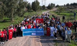 Çiğli’de Cumhuriyet coşkusu doğayla buluştu