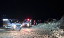 Demir madeni ocağında göçük meydana geldi