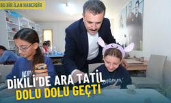 Dikili’de ara tatil dolu dolu geçti