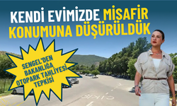 Sengel'den bakanlığa otopark tahliyesi tepkisi: Kendi evimizde misafir konumuna düşürüldük