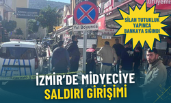 İzmir’de midyeciye saldırı girişimi: Silah tutukluk yapınca bankaya sığındı