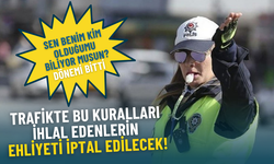 Sen benim kim olduğumu biliyor musun? dönemi bitti: Artık trafikte bu kuralları ihlal edenlerin ehliyeti iptal edilecek