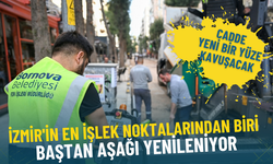 İzmir'in en işlek noktalarından biri baştan aşağı yenileniyor: Cadde yeni bir yüze kavuşacak