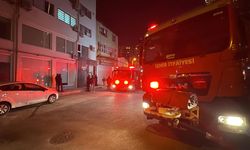 Bornova’da baskı atölyesinde yangın!