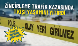 İzmir’in kalbinde can pazarı: Zincirleme trafik kazasında 1 kişi yaşamını yitirdi