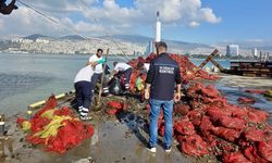 İzmir’de eş zamanlı denetim: 27 ton midye ele geçirildi