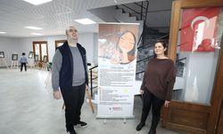 Menderes’te otizmli Ressam Tuğcan Çobanoğlu’ndan anlamlı resim sergisi