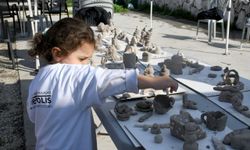 Neopolis Heykel Sempozyumu’nda minik sanatçılar sahneye çıktı
