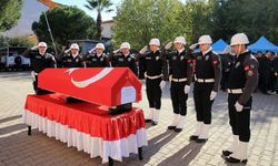 Manisa’da trafik kazasında şehit olan polis memuru Ali Barut için tören düzenlendi