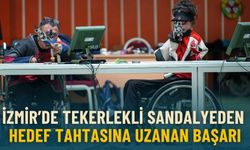 İzmir’de tekerlekli sandalyeden hedef tahtasına uzanan başarı