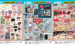 Müzik aletlerinden cam temizleme robotuna... 18  Aralık Perşembe A101 kataloğu belli oldu!