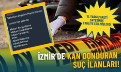 11. Yargı Paketi sayesinde tahliye edilmişlerdi: İzmir’de kan donduran suç ilanları!
