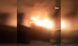 Apartman'da korkutan anlar: Kazan dairesi alev aldı!