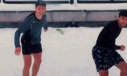 Arda Güler’in tatil adresi Bolu oldu: Karın keyfini yine çocuklar çıkardı