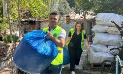 Buca’da kapaklar umuda dönüştü: 4 ton kapak, 7 tekerlekli sandalye”