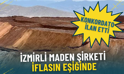 İzmirli maden şirketi iflasın eşiğinde: Konkordato ilan etti
