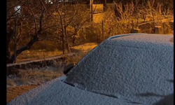 İzmir’in yüksek kesimlerinde kar yağışı başladı