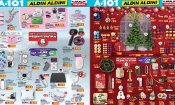 A101' in yeni kataloğu yayınladı:  4 Aralık Perşembe A 101'e yılbaşı ürünleri geliyor!