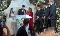 Samet Akaydın’ın nikahında şahitler olay yarattı: Fenerbahçeli taraftar tepkili