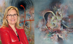 İzmir sanatla buluşuyor: Dilşad Atasoy’un 13. kişisel sergisi “Biriken” sanatseverlerle