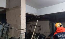 Binanın kolonu çatladı: 83 kişi tahliye edildi