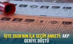 İşte 2026 yılının ilk seçim anketi: AKP geriye düştü
