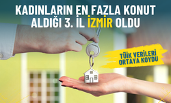 TÜİK verileri açıkladı: Kadınların en fazla konut aldığı 3. il İzmir oldu
