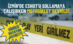 İzmir’de ESHOT'u sollamaya çalışırken motosiklet devrildi: Sürücü hayatını kaybetti