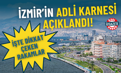 İzmir’in adli karnesi açıklandı: İşte dikkat çeken rakamlar