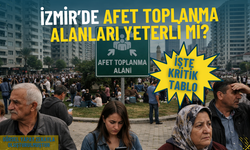 İzmir'de afet toplanma alanları yeterli mi? İşte kritik tablo