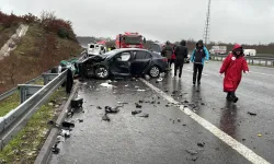 İstanbul-İzmir Otoyolu'nda kaza: Ölü ve yaralılar var