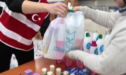 Konak Belediyesi’nden temizlik malzemesi desteği