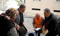 Kuşadası Belediyesi'nden ihtiyaç sahibi ailelere soba desteği