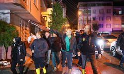 Yağış sonrası Buca’da gece mesaisi