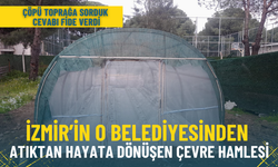 İzmir’in o belediyesinden atıktan hayata dönüşen çevre hamlesi: Çöpü toprağa sorduk cevabı fide verdi