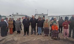 Depremzedelere kış ortasında konteynerleri boşaltın tebligatı