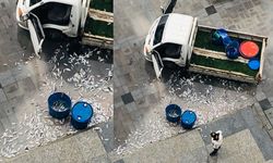 Bayraklı Belediyesi’ne balıkçı isyanı: Ürünlerini belediye önüne döktü