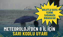 Meteoroloji'den 8 il için sarı kodlu uyarı: İzmir’de bulutlu hava yerini sağanağa bırakacak