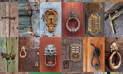 İzmir'de nostaljik bir detay olarak kaldı: Kapı tokmaklarının gizli mesajları!