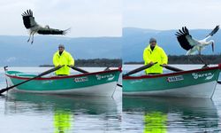 15 yıllık dostluk: Yaren Leylek ve Adem Amca yeniden buluştu