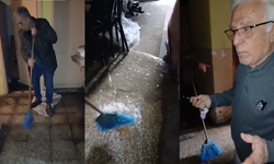 Buca’da kanalizasyon kabusu: Pis sular apartmana doldu