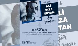Ali Rıza Ertan Şiir Yarışması’na başvurular başladı