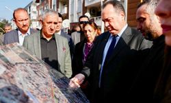 Manisa Belediye Başkanı Dutlulu Saruhanlı'daki 22 milyon TL’lik altyapı çalışmalarını inceledi