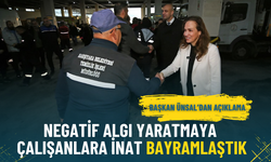 İşçiler protesto etmişti… Başkan Ünsal’dan açıklama: Negatif algı yaratmaya çalışanlara inat bayramlaştık