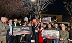 CHP'den ABD Büyükelçiliği önünde eylem: Emperyalist siyonist saldırganlığı asla onaylamıyoruz