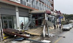 Denizli'de kuvvetli rüzgar hayatı olumsuz etkiliyor:  Motokuryelerin trafiğe çıkışı yasaklandı