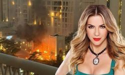 Ivana Sert Dubai'de korku dolu anları: Uçak kalkarken patlamalar meydana geldi!